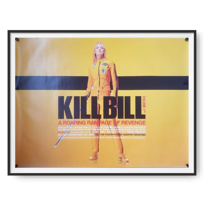 Kill Bill Volume 1 (2003) UK Quad Poster