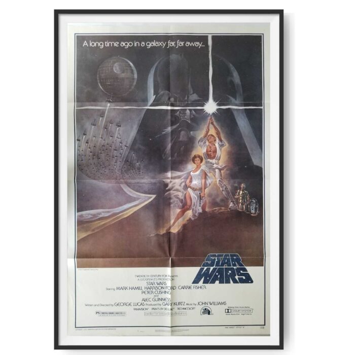 Star Wars 1977 Original Style A Us One Sheet Poster Cinema Poster Star Wars 1977 Original Style A Us One Sheet Poster Cinema Poster