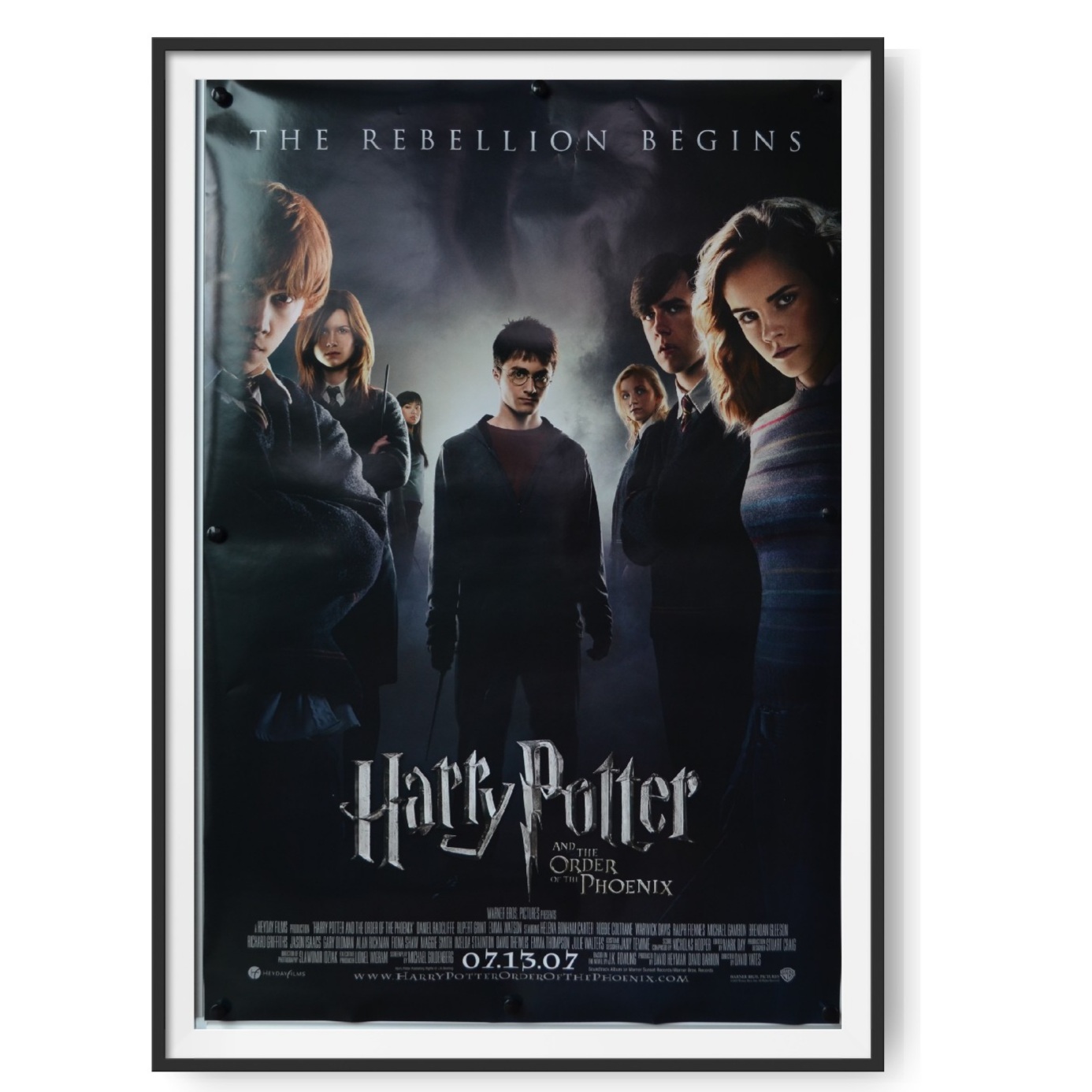 Harry Potter and the Order of the Phoenix (2007) Original US One Sheet Poster Cinema Poster