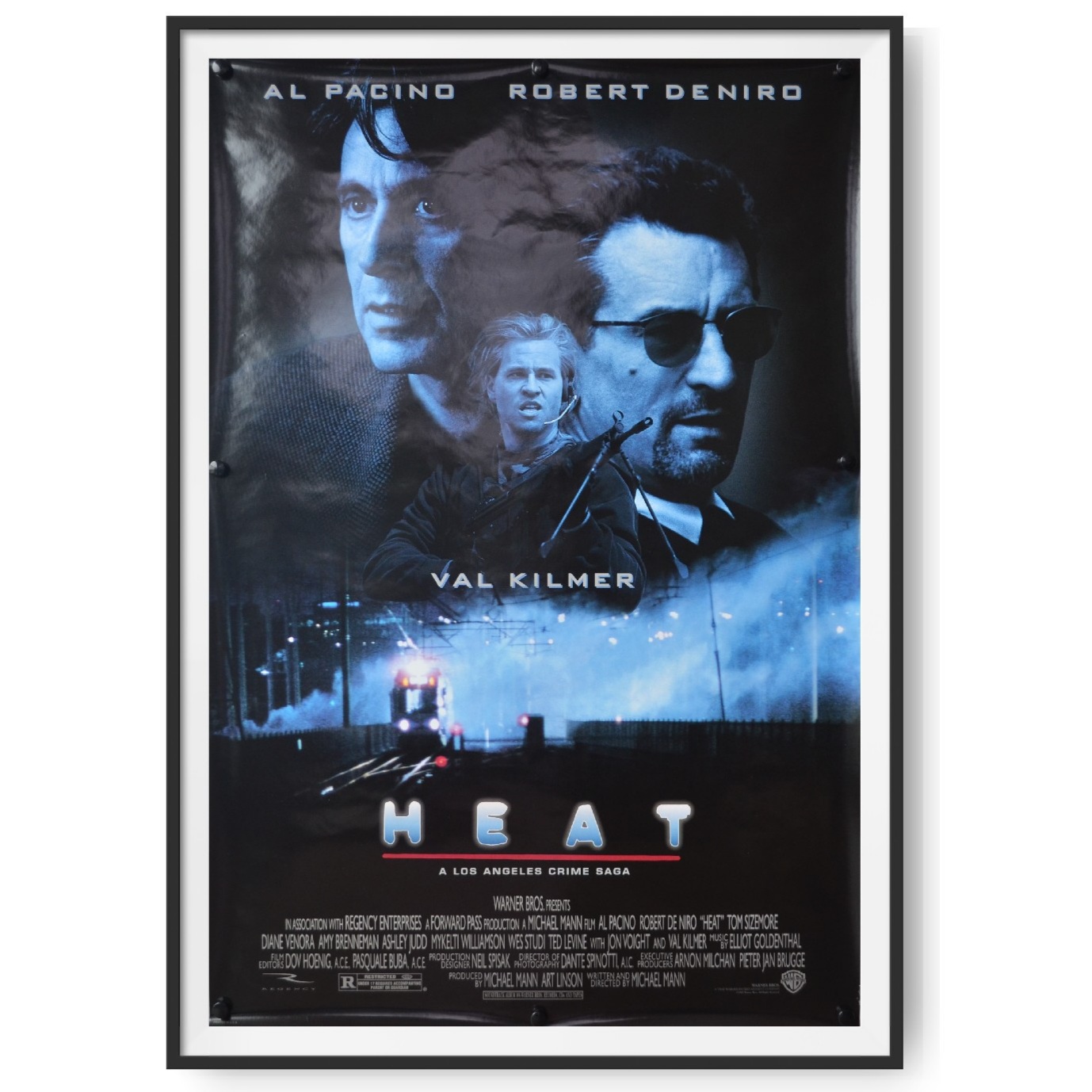 Heat 1995 Original Poster