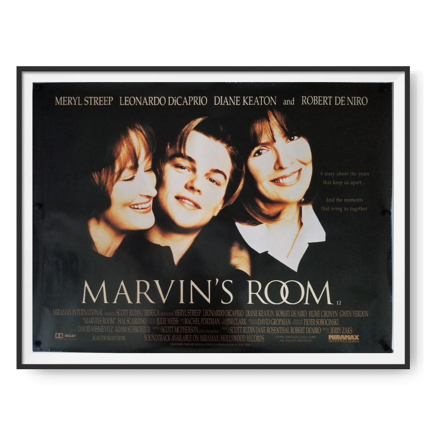 Marvins Room (1996) Original UK Quad Poster Cinema Poster Gallery
