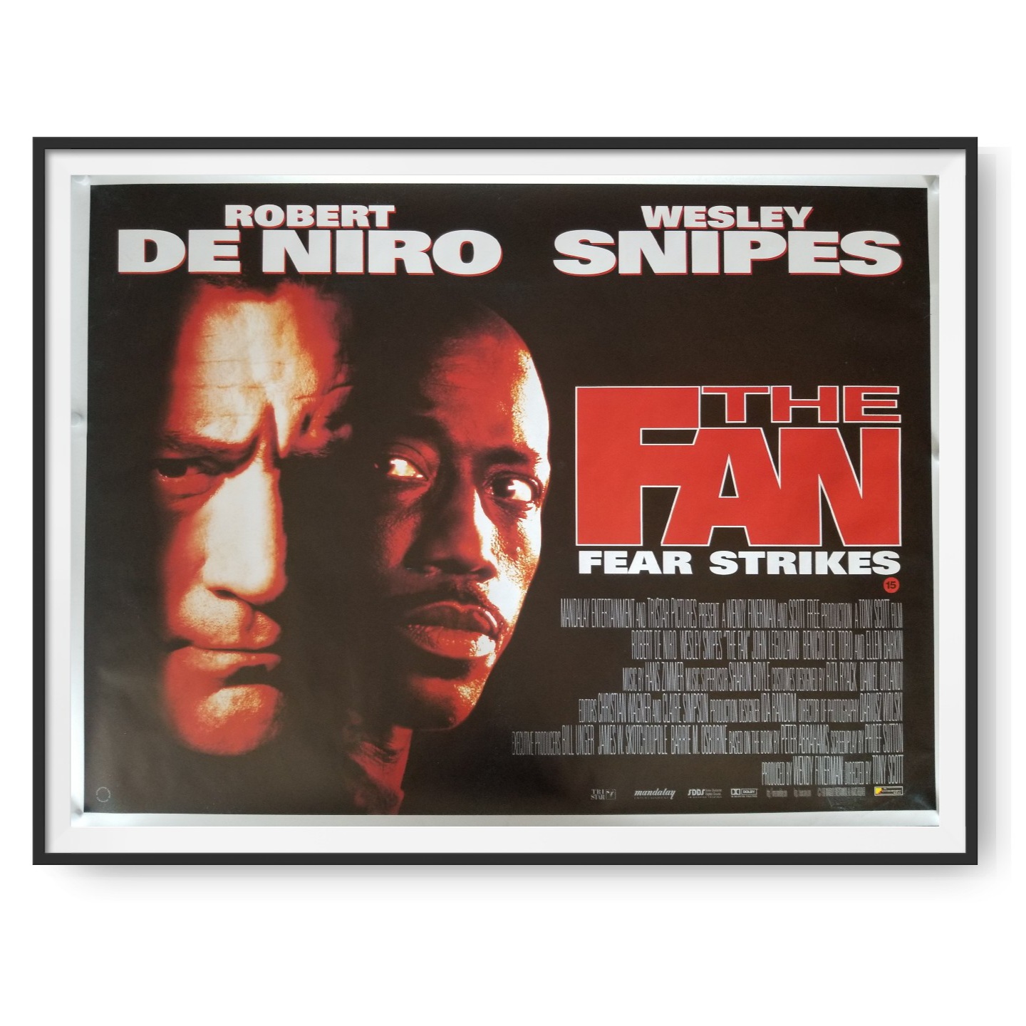 The Fan (1996) Original UK Quad Poster Cinema Poster Gallery