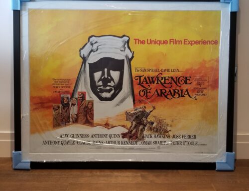 Custom Cinema Poster Conservation Framing