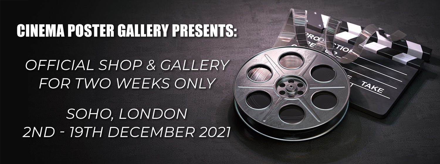 Original Cinema Poster Shop London Announcement