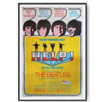 HELP!/BEATLES/オリジナル・ポスター/1965年英国映画/ビートルズ