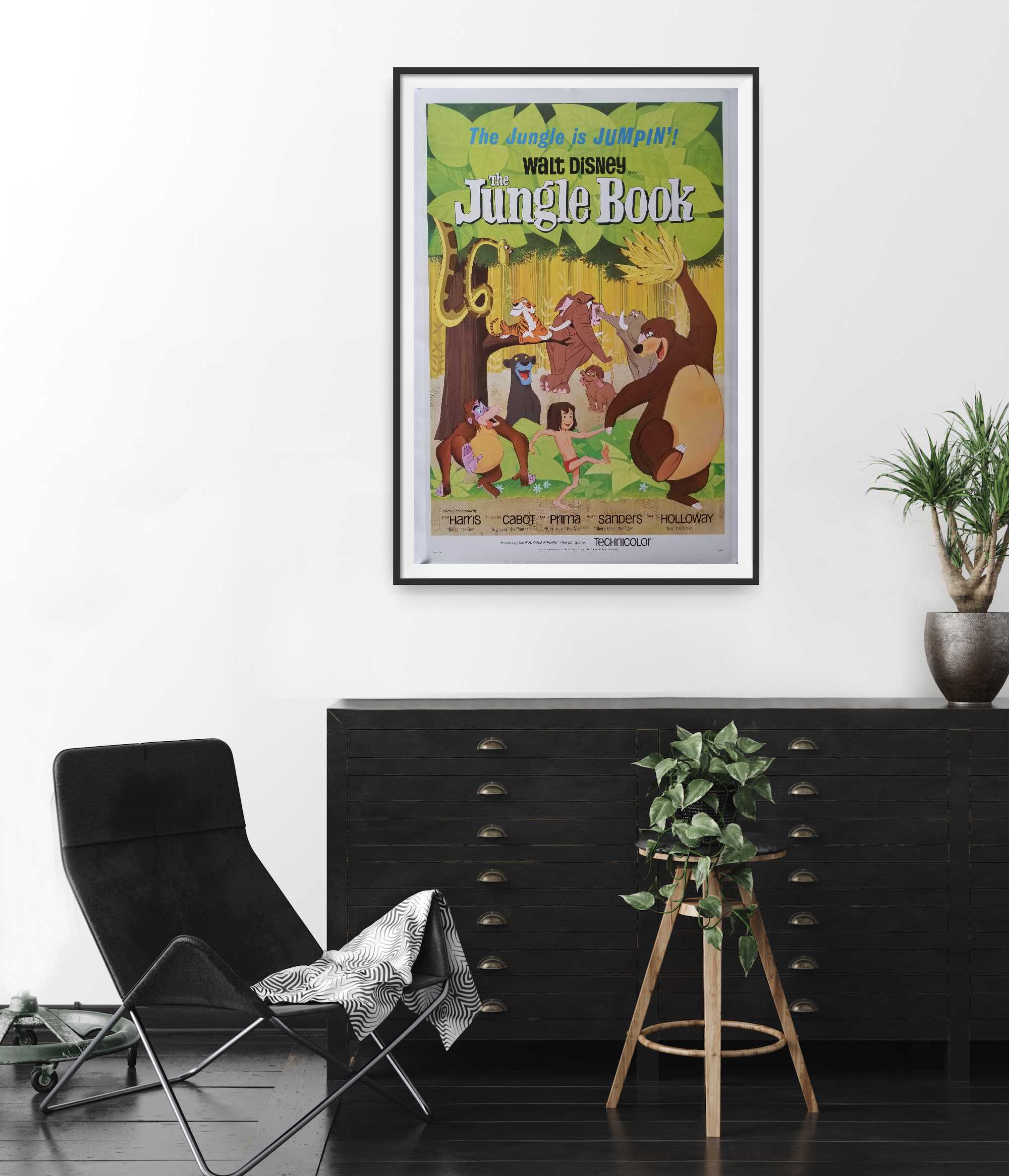 Jungle Book 1967 Framed Original Us One Sheet Poster Cinema Poster Gallery Jungle Book 1967 Framed Original Us One Sheet Poster Cinema Poster Gallery