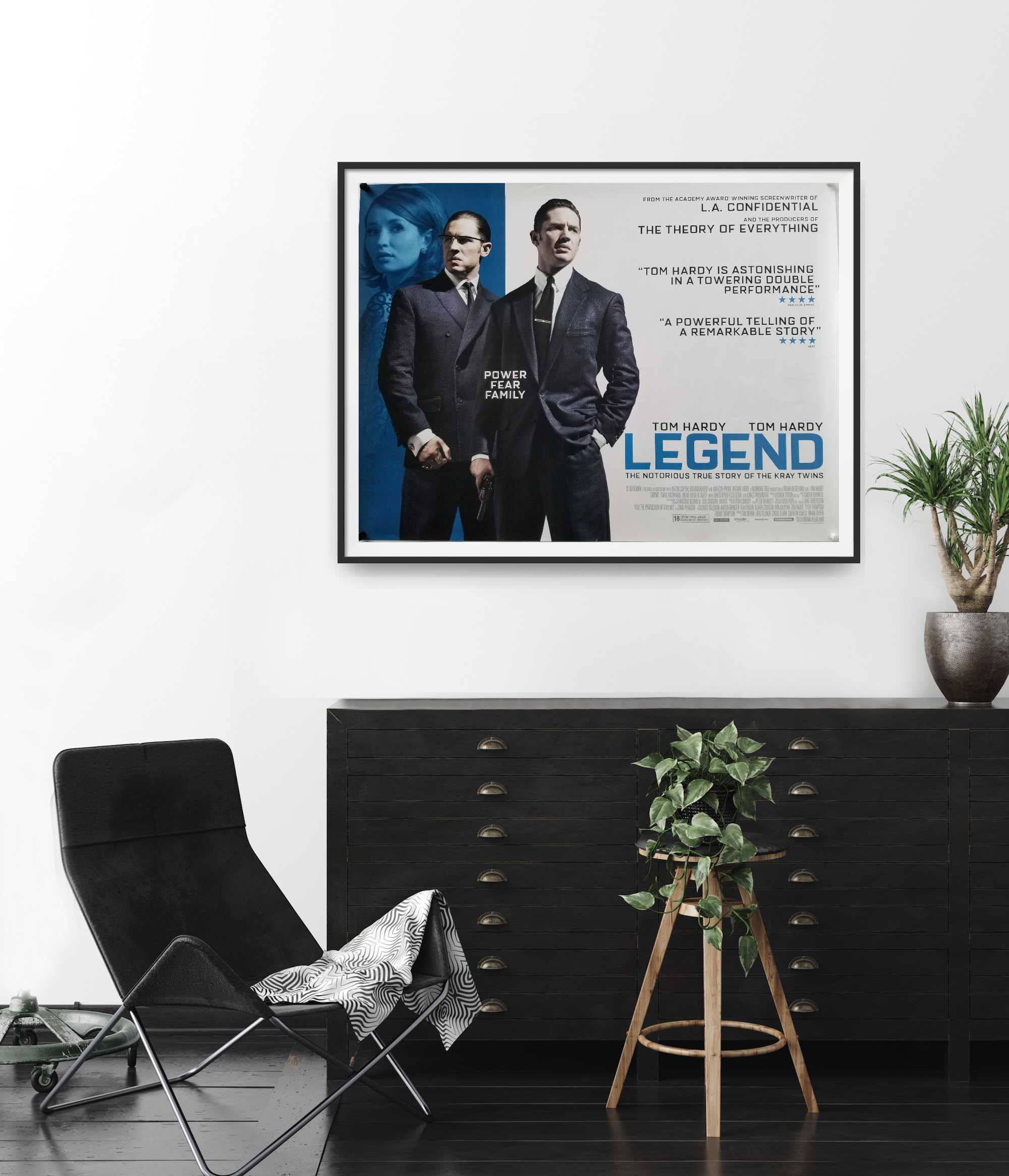 Legend (2015) Original UK Quad Poster - Cinema Poster Gallery