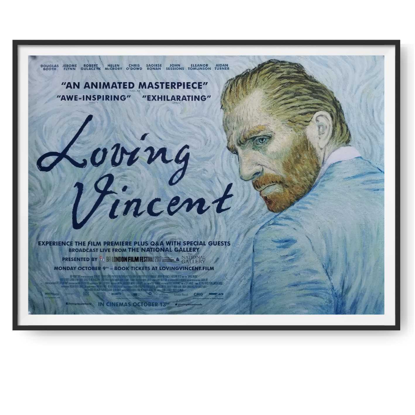 Loving Vincent (2017) Original UK Quad Poster - Cinema Poster Gallery Loving Vincent (2017) Original UK Quad Poster - Cinema Poster Gallery