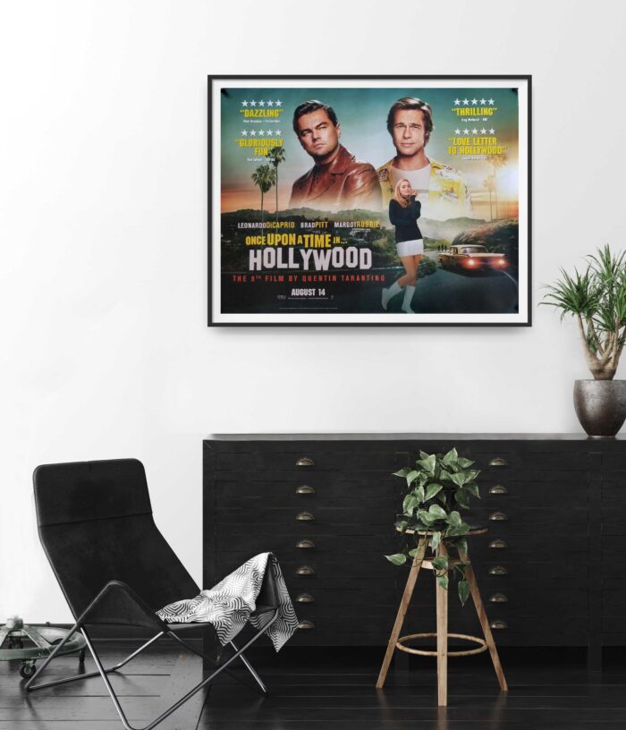 Once Upon a Time In Hollywood Original UK Quad Poster - Image 2