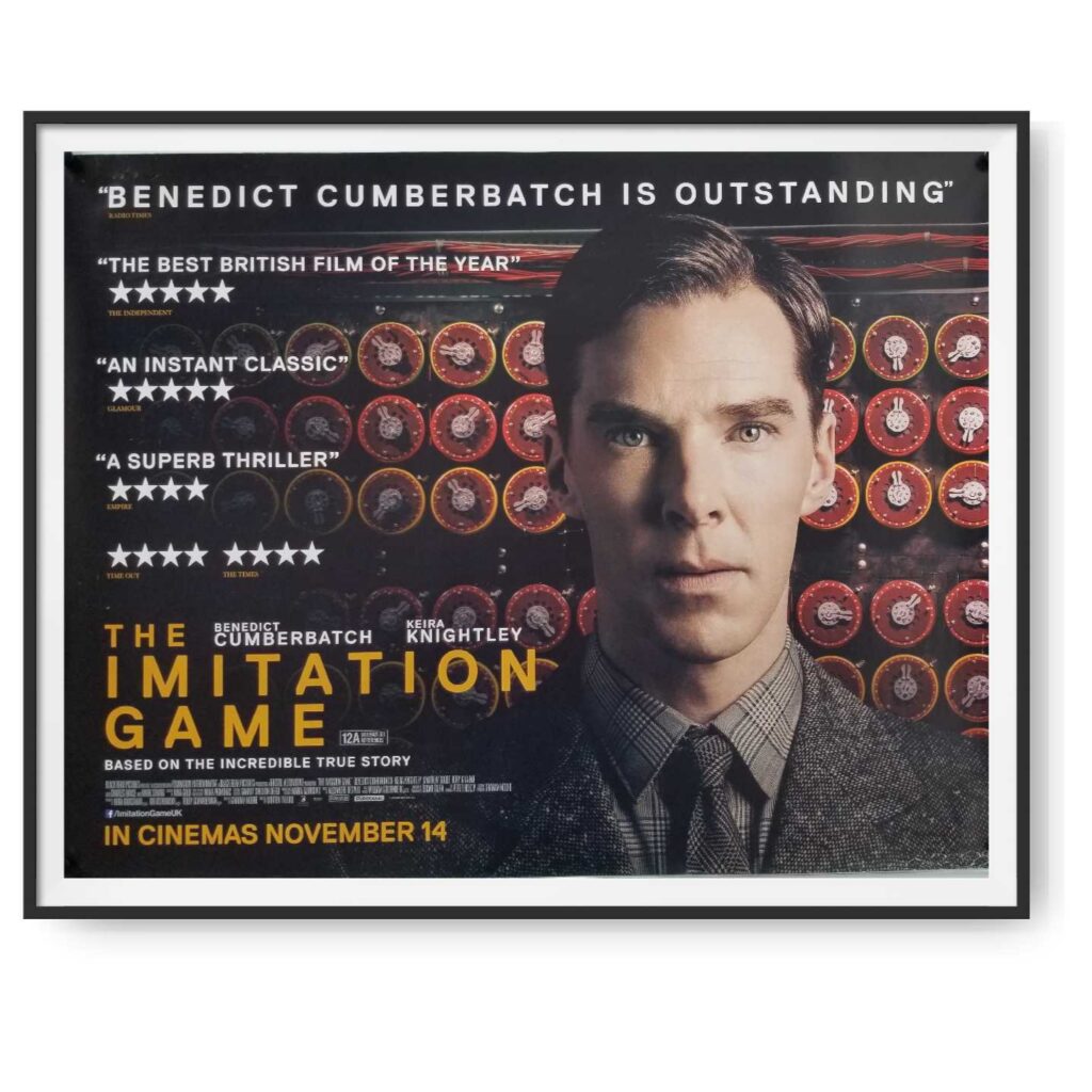 The Imitation Game (2014) Original UK Quad Poster Cinema Poster Gallery