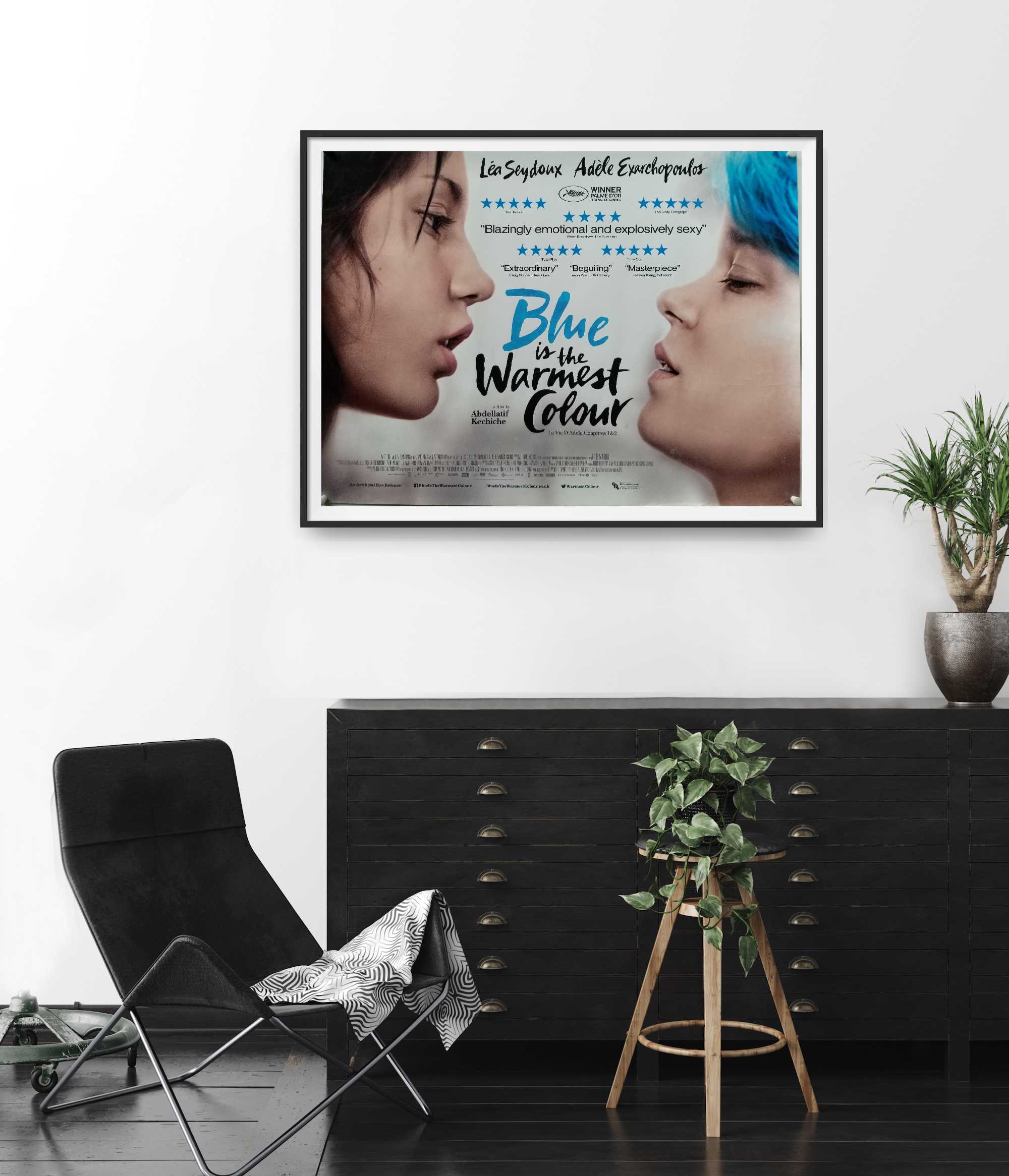 Blue Is the Warmest Colour (2013) Original Quad Poster Cinema Poster