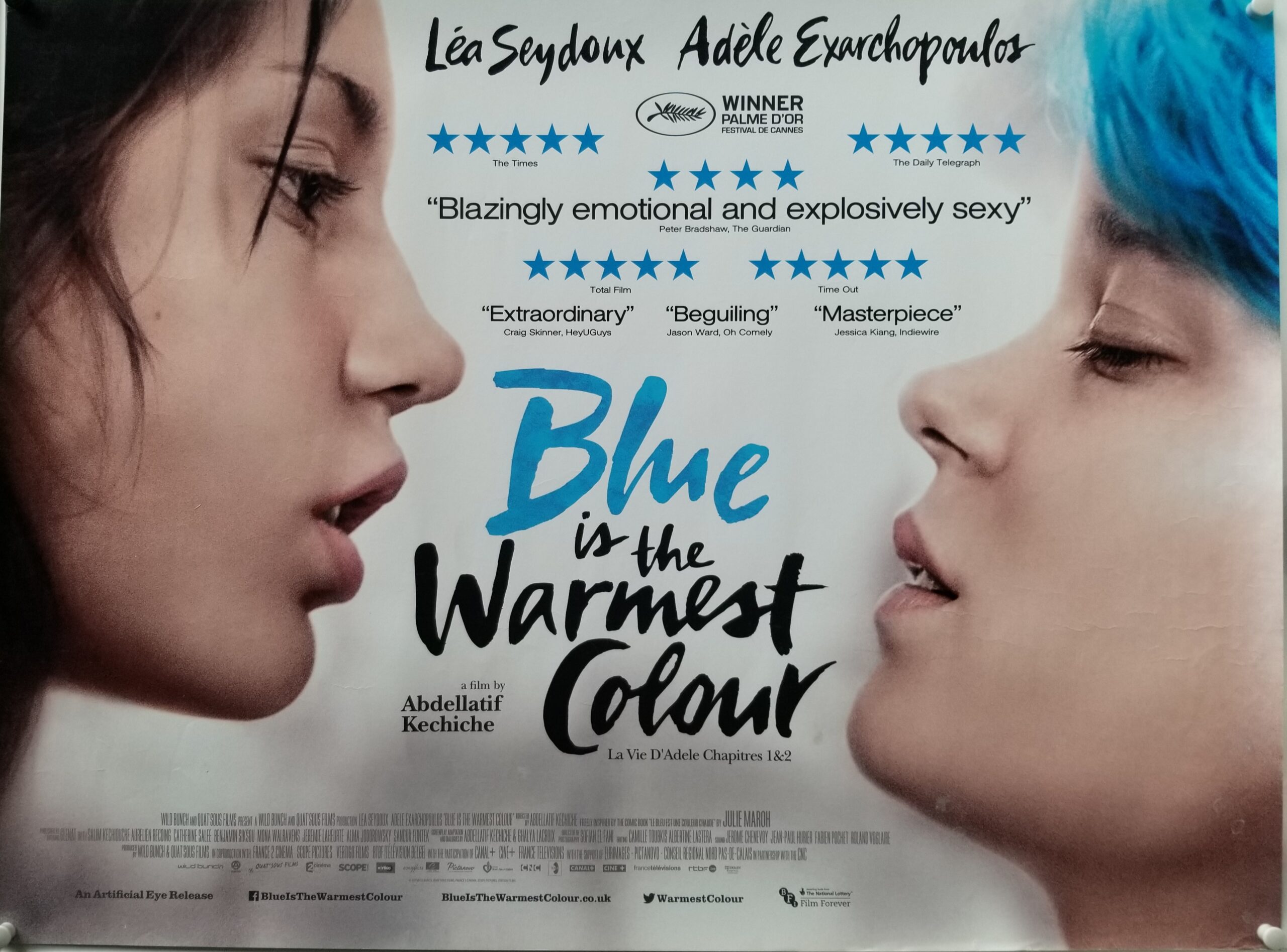 Blue Is the Warmest Colour (2013) Original Quad Poster - Cinema Poster  Gallery