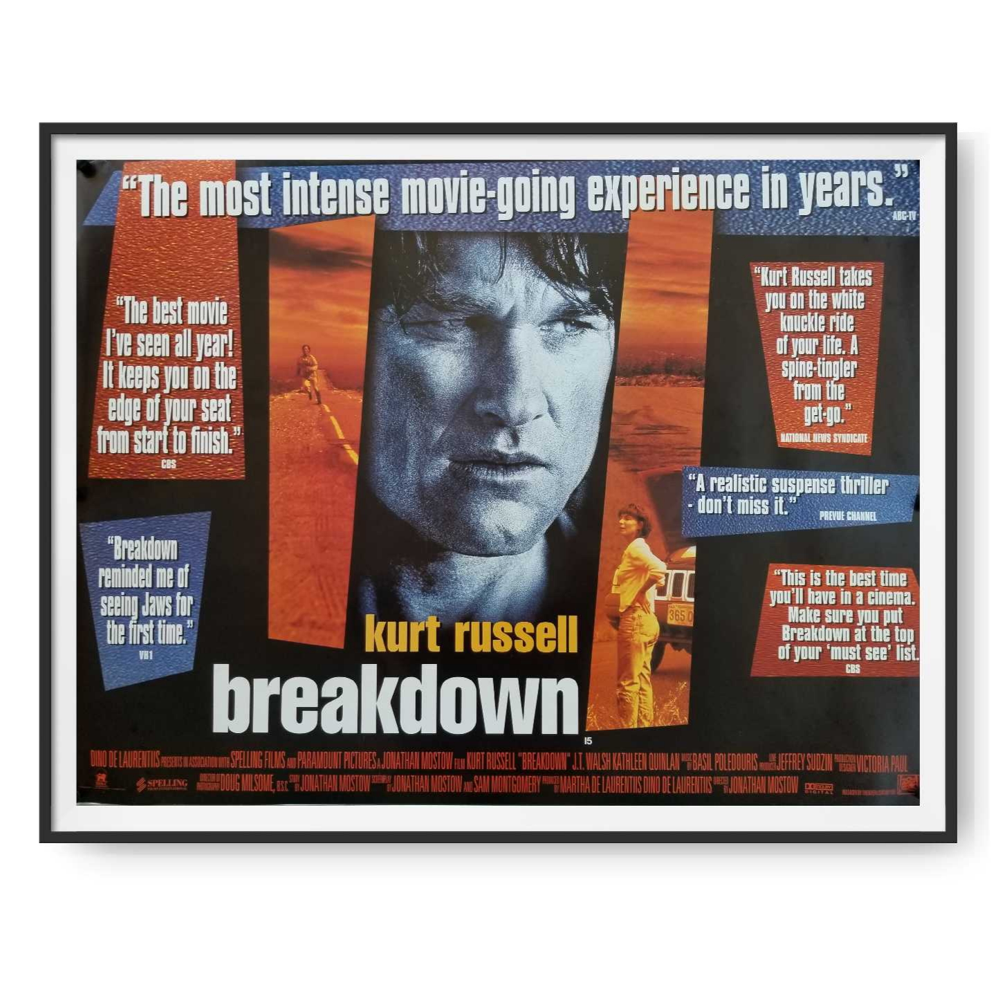 Breakdown (1997) Original UK Quad Poster Cinema Poster Gallery