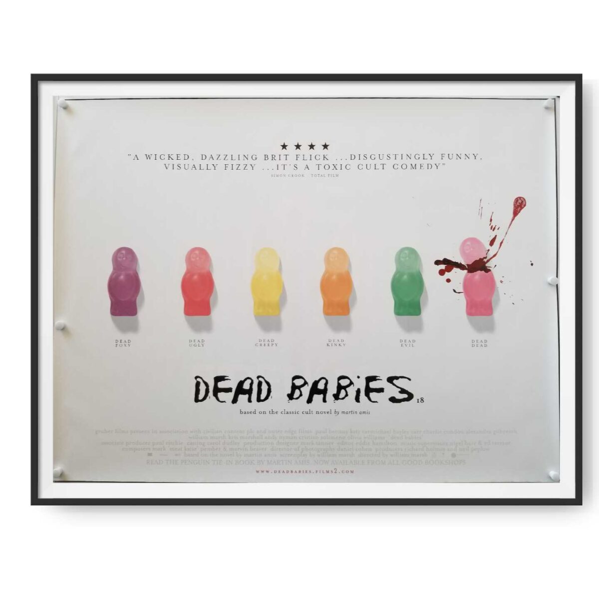 Dead Babies (2000) Original UK Quad Poster - Cinema Poster Gallery