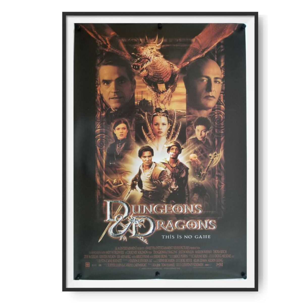Dungeons and Dragons (2000) Original US One Sheet Poster - Cinema ...