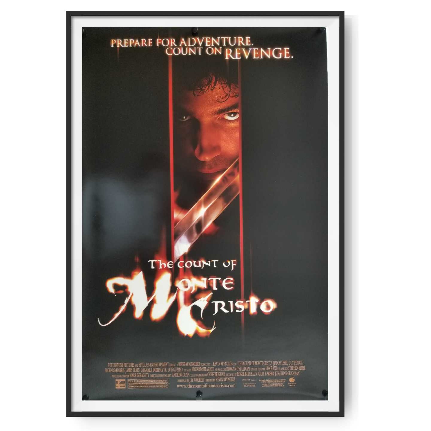 The Count of Monte Cristo (2002) Original US One Sheet Poster Cinema Poster Gallery