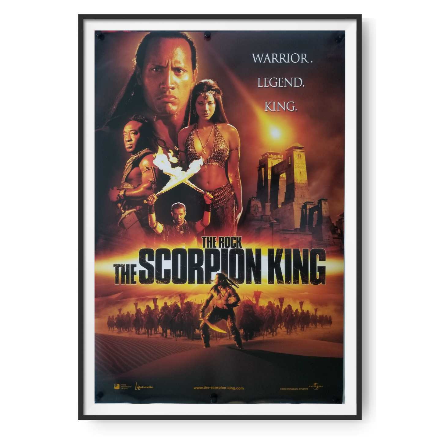 The Scorpion King (2002) Original US One Sheet Poster