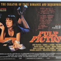 Pulp Fiction (1994) Original UK Quad Poster - Cinema Poster Gallery