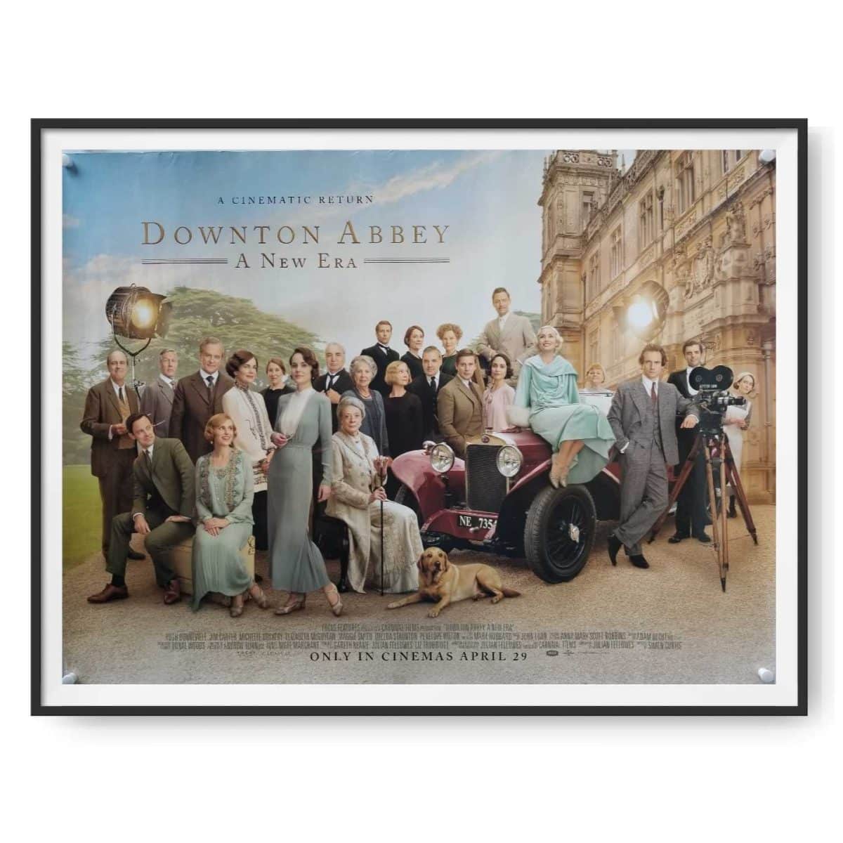Downton Abbey A New Era (2022) Original Quad Poster - Cinema Poster Gallery