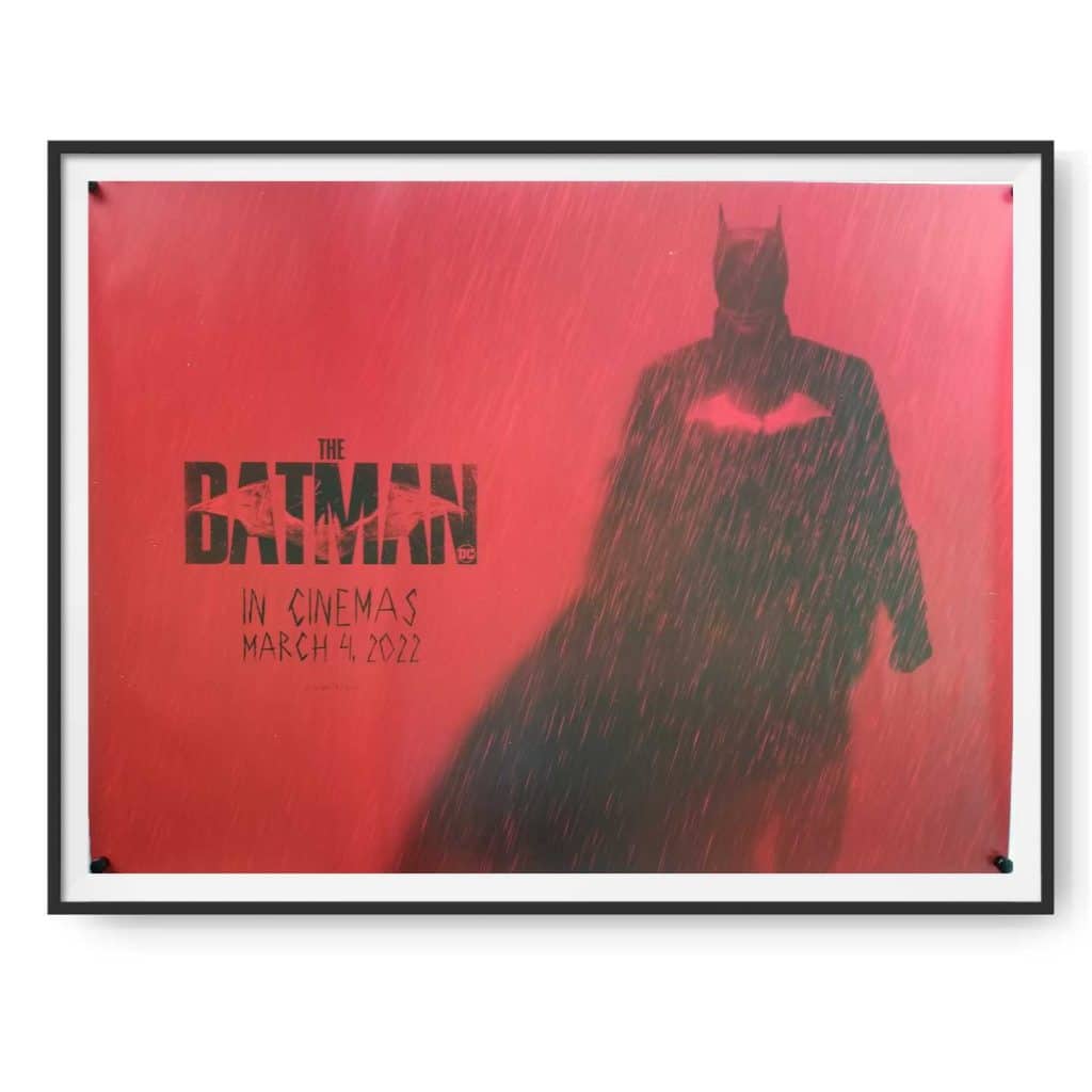 The Batman Style A (2022) Original Quad Poster - Cinema Poster Gallery