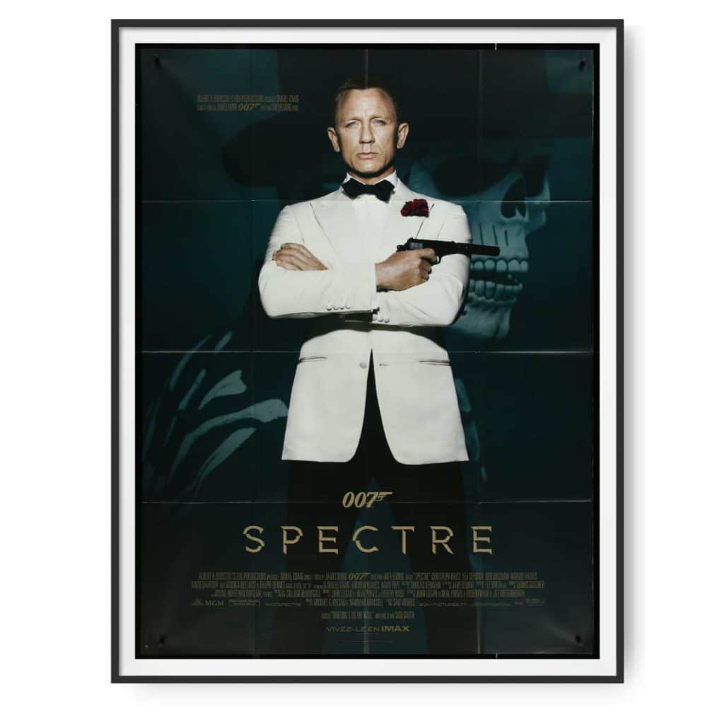 2015 Poster Spectre (2015) Original French Grande Poster - Cinema Poster Gallery