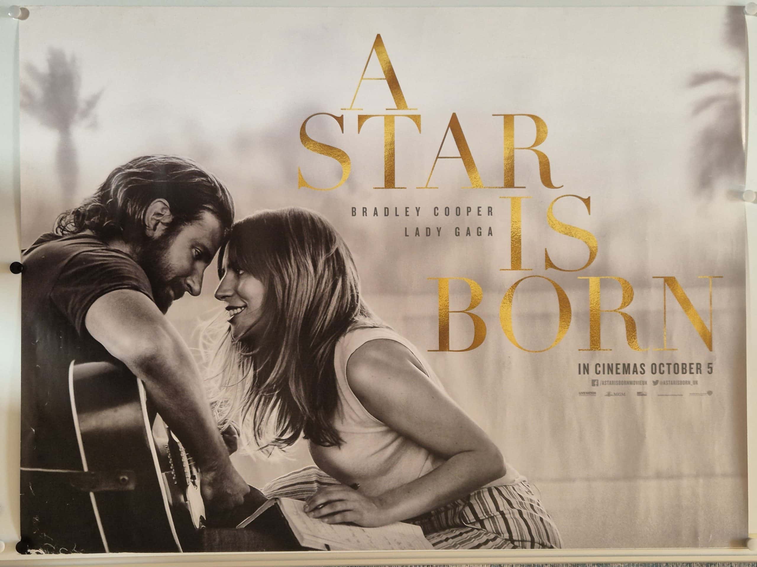Poster Watch A Star Is Born 2018 Lady Gaga Bradley Cooper: A Star