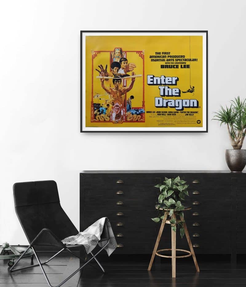 Enter The Dragon (1973) Original UK Quad Poster - Cinema Poster Gallery