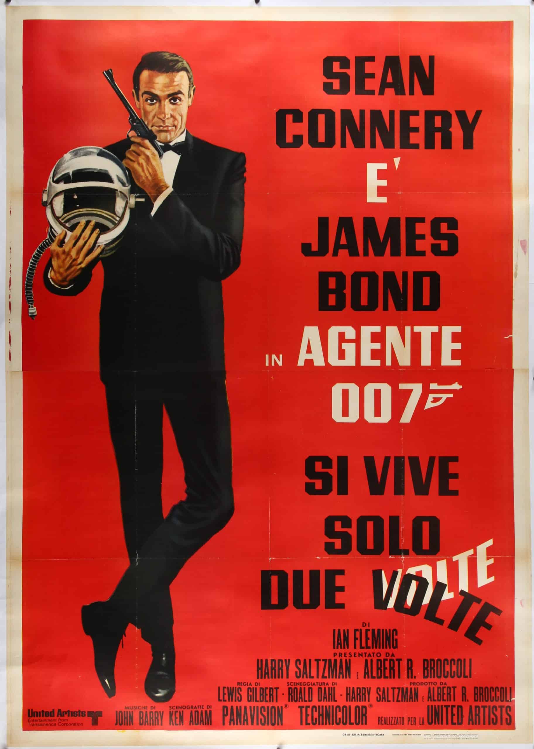 You Only Live Twice (1967) Italian 4 Foglio Poster - Image 3