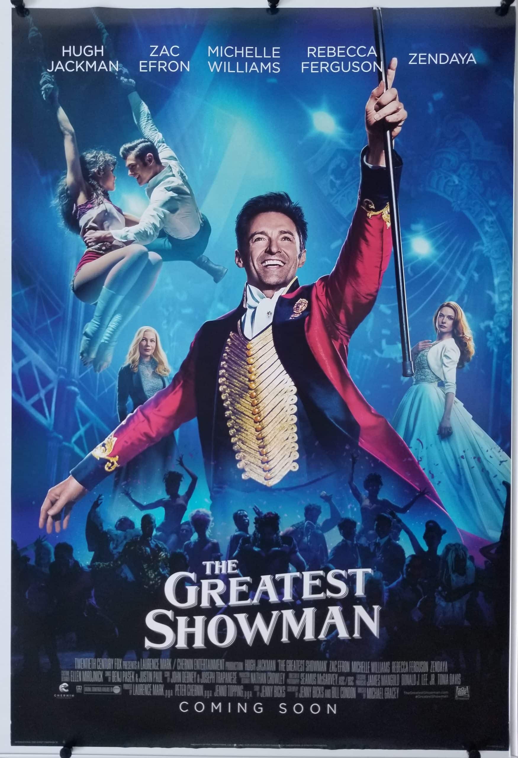The Greatest Showman (2017) Original UK One Sheet Poster Cinema Poster Gallery
