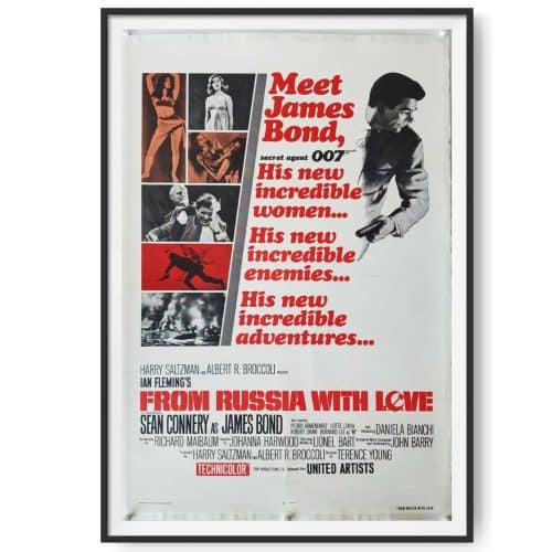 from russia with love poster original