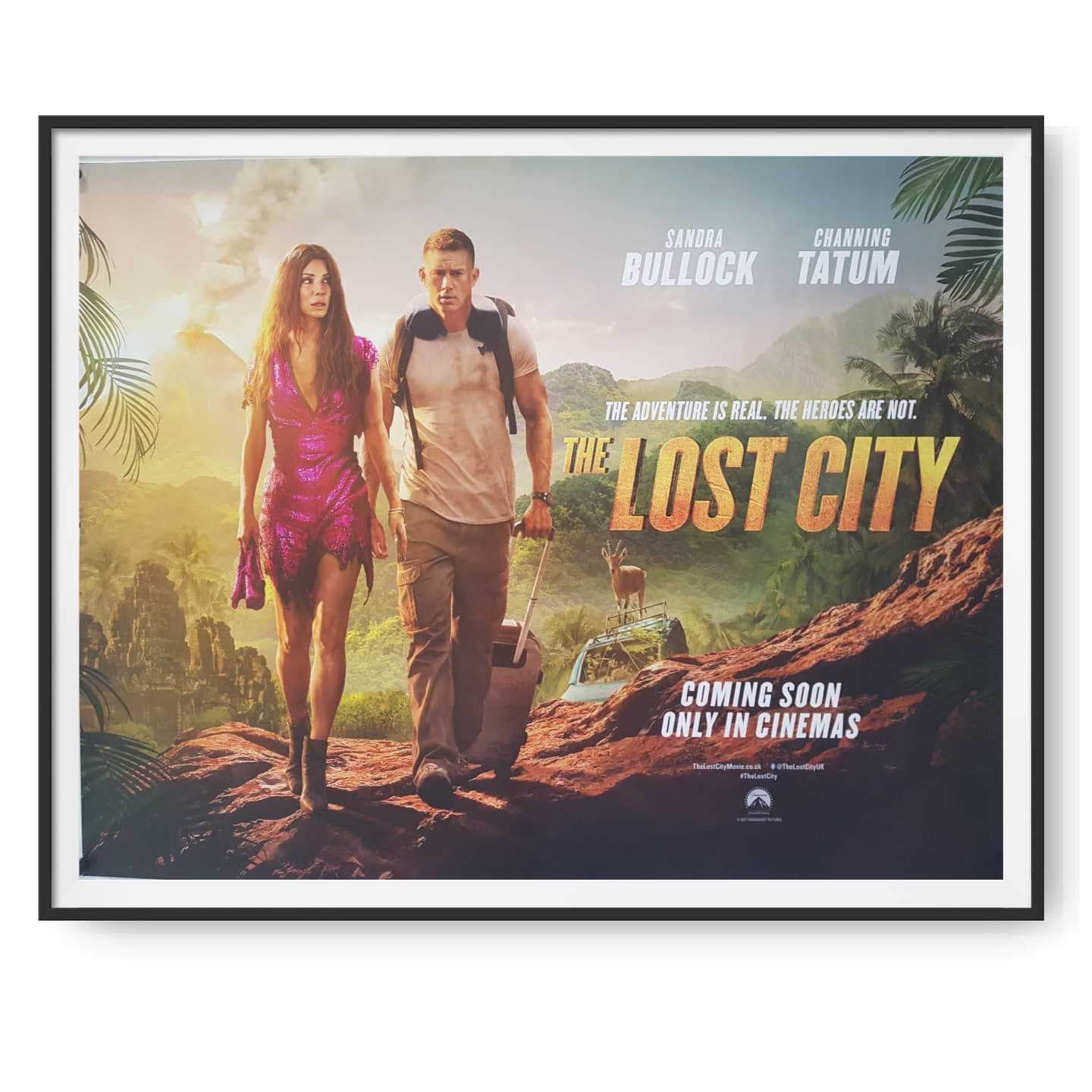 The Lost City 2022 Original Quad Poster Cinema Poster Gallery