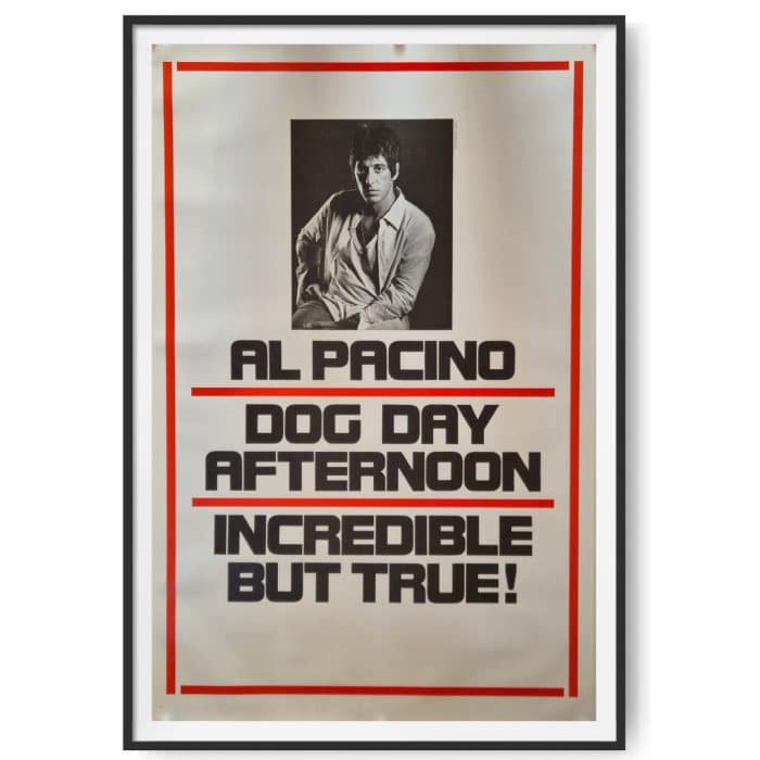 Sheet Sposter Dog Day Afternoon (1975) Original One Sheet Poster - Cinema Poster Gallery