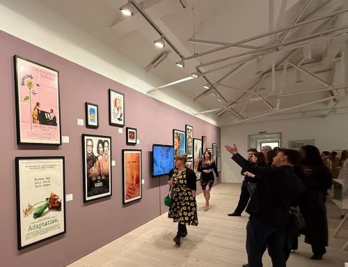 Cinema Poster Gallery at the Saatchi Gallery as part of their 2025 Blockbuster Flowers Exhibition